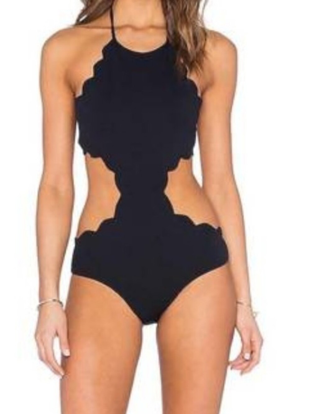 Marysia Mott Cut Out Maillot Swimsuit